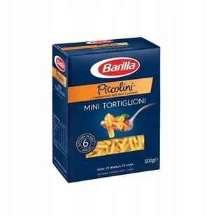 Barilla Piccolini Mini Tortiglioni - makaron rurki (500 g) - Makaron - miniaturka - grafika 1