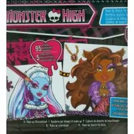 Zabawki kreatywne - Szkicownik Upiore makijaże Monster High - miniaturka - grafika 1