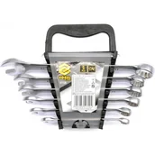 Klucze i nasadki - Vorel Klucze płasko - oczkowy 8-17mm, kpl.6szt. satyna 51720 - miniaturka - grafika 1