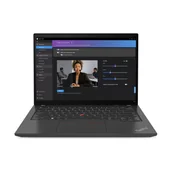 Laptopy - Lenovo ThinkPad T14 G4 i5-1335U 14.0" WUXGA 16GB DDR5 5200 SSD512 Intel Iris Xe Graphics W11Pro Thunder Black 3Y Premier Support  - miniaturka - grafika 1