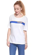 Koszulki i topy damskie - Wrangler, T-shirt damski, B&Y Trucker Tee White W724Lg412, rozmiar S - miniaturka - grafika 1