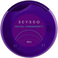 Nici dentystyczne - Nić dentystyczna SEYSSO Color Czarna porzeczka Fioletowy - miniaturka - grafika 1