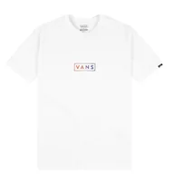 Koszulki męskie - Koszulka męska Vans VN0A5E813PV1 MN CLASSIC EASY BOX Biała - miniaturka - grafika 1