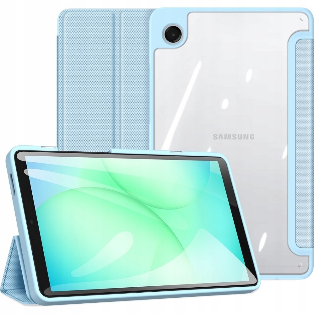 Etui na tablet iLike Etui książkowe Dux Ducis Galaxy Tab A9 / A11 Toby case with flip stand Blue