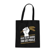 Torby i wózki na zakupy - Gdzie się nie obrócę, tam coś posieję - torba na prezent - miniaturka - grafika 1