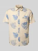 Koszule męskie - Koszula casualowa o kroju regular fit z rękawem o dł. 1/2 model ‘ALAN’ - miniaturka - grafika 1