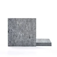 Meble modułowe i akcesoria - Panel akustyczny PATTERN, 8 szt., 600x600x11 mm, jasnoszary - miniaturka - grafika 1