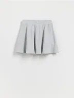 Sukienki i spódniczki dla dziewczynek - Reserved - Dzianinowa spódnica - jasnoszary - miniaturka - grafika 1