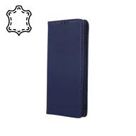 Etui i futerały do telefonów - TFO Etui skórzane Smart Pro do Huawei P30 Lite granatowe - miniaturka - grafika 1