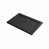 Brodziki prysznicowe - EXCELLENT BREX.1403.140.090.BLN Forma X brodzik prost.110x80 str.czarny - miniaturka - grafika 1