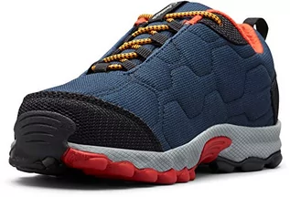 Buty dla chłopców - Columbia Unisex Firecamp Sledder 3 wodoszczelne buty sportowe dla dzieci, uniseks, Niebieski Collegiate Navy Flame, 26 EU - grafika 1