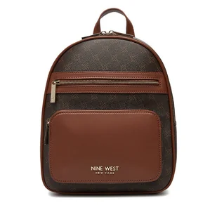 Plecak Nine West CEO-OHIO-LDA8173 Brązowy - Torebki damskie - miniaturka - grafika 1