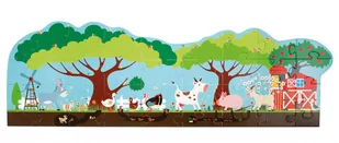 Duże puzzle podłogowe Farma - 100x33 cm - Puzzle - miniaturka - grafika 1