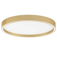 Lampy sufitowe - Okrągły plafon metalowy TOCACHE LE44875 LED 38W 2700-3000K złota - miniaturka - grafika 1