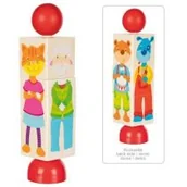 Układanki dla dzieci - Goki puzzle rotujące 57427 - miniaturka - grafika 1