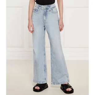 Tommy Hilfiger Jeansy Loose fit - Spodnie sportowe damskie - miniaturka - grafika 1