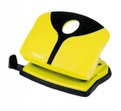 Dziurkacze - Eagle Kw Trade Dziurkacz do 16 kartek metalowy TYP6602 COLORTOUCH żółty /110-1689/ KW1143-6 - miniaturka - grafika 1