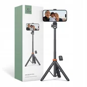 Selfie stick - TECH-PROTECT L03S WIRELESS SELFIE STICK TRIPOD BLACK - miniaturka - grafika 1