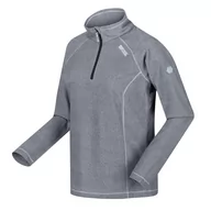 Odzież trekkingowa damska - Damski polar Montes biały - miniaturka - grafika 1