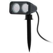 Lampy ogrodowe - Eglo NEMA 1 93385 reflektor ogrodowy 2x3W GU10 - miniaturka - grafika 1