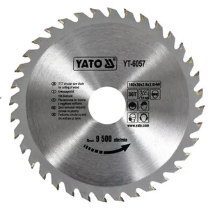 YATO PIŁA TARCZOWA Z WĘGLIKIEM 160X36X30 MM (YT-6057) - Tarcze do pił - miniaturka - grafika 1