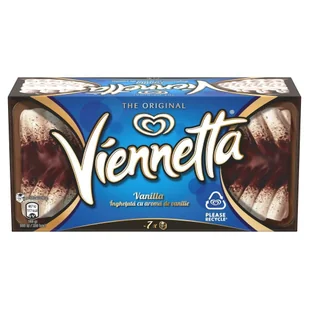 Viennetta Lody waniliowe przekładane kruchymi warstwami polewy o smaku czekoladowym 650 ml - Lody i desery lodowe - miniaturka - grafika 1
