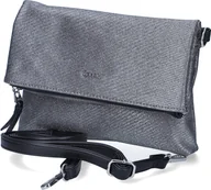 Torebki damskie - Gabor torebka damska z klapką/ Torebka na ramię/ Torebka na ramię/ Torebka wieczorowa JASMINA Srebrny Syntetyczny- - miniaturka - grafika 1