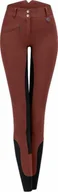Bryczesy - Waldhausen Bryczesy młodzieżowe Fun Sport High Waist - ELT - mahogany/black - miniaturka - grafika 1