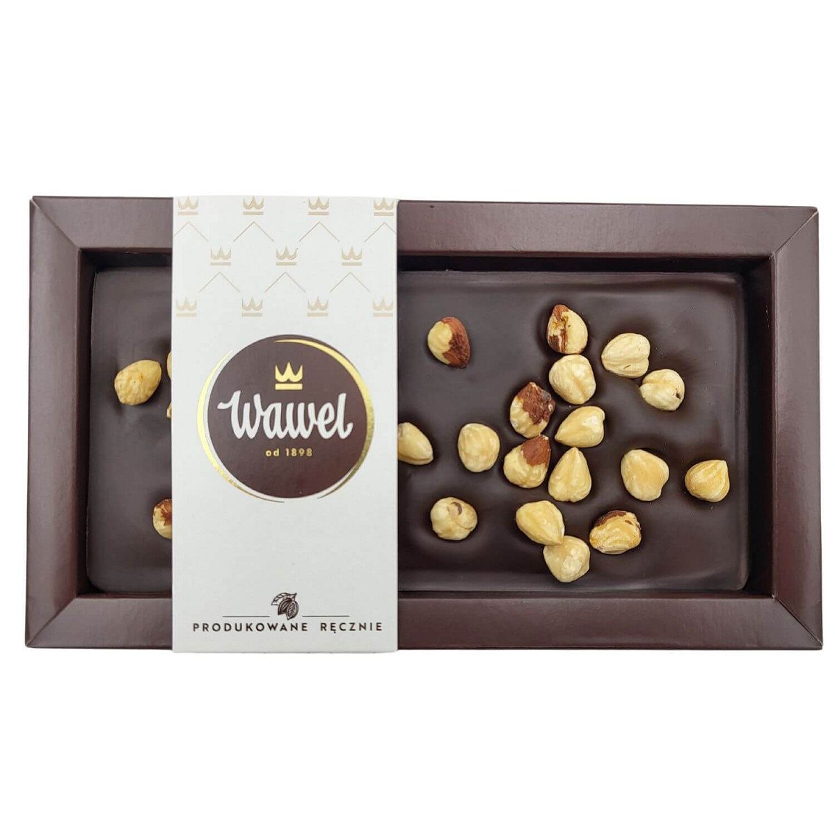 Tabliczka Czekolada Gorzka 64% z Orzechami Laskowymi Handmade Wawel 90g