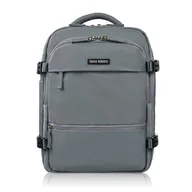 Plecaki - Plecak podróżny do samolotu wielofunkcyjny Paolo Peruzzi AS-01-GR - miniaturka - grafika 1