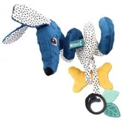 Grzechotki dla dzieci - Jamiś spiralka do wózka granat - miniaturka - grafika 1