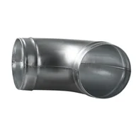 Rekuperatory i centrale - Kolano ocynkowane 90° 200mm VENTS 5907660877520 - miniaturka - grafika 1