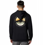Bluzy męskie - Columbia Columbia Trek Graphic Hoodie 2018494018 Czarne L - miniaturka - grafika 1