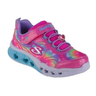 Buty trekkingowe dziecięce - Buty do chodzenia dla dzieci Skechers Flutter Heart Lights-groovy Swirl - miniaturka - grafika 1