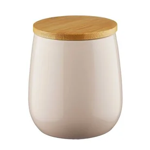 Pojemnik na płatki kosmetyczne BEVERLY różowy - Pojemniki łazienkowe - miniaturka - grafika 1