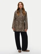 Kurtki damskie - Vero Moda Kurtka przeciwdeszczowa Malou 10330969 Brązowy Regular Fit - miniaturka - grafika 1