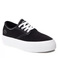 Trampki damskie - Tenisówki ETNIES - Morison W's 4201000345 Black/White 976 - miniaturka - grafika 1