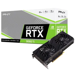 Karta graficzna PNY GeForce RTX 3060 Ti Verto Dual Fan LHR 8GB - Karty graficzne - miniaturka - grafika 1