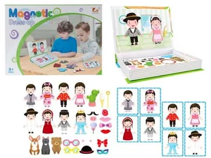 Układanka magnetyczna zabawa w ubieranie - Układanki dla dzieci - miniaturka - grafika 2