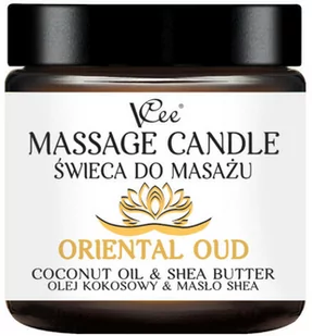 Nawilżająca świeca do masażu VCee 80 g - różne zapachy - Oriental Oud - Olejki i świece do masażu - miniaturka - grafika 1
