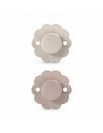 Smoczki uspokajające - Suavinex Smoczek fizjologiczny silikonowy SX Pro Wonder 0-6 m Pale Mauve/Mauve chalk - miniaturka - grafika 1