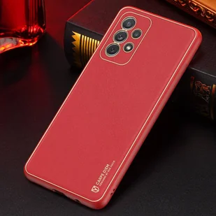 Dux Ducis Yolo eleganckie etui pokrowiec ze skóry ekologicznej Samsung Galaxy A72 4G czerwony - Etui i futerały do telefonów - miniaturka - grafika 13