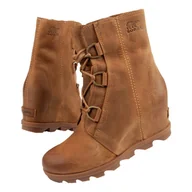 Botki damskie - Buty botki Sorel [NL3492-286] skóra-40,5 - miniaturka - grafika 1
