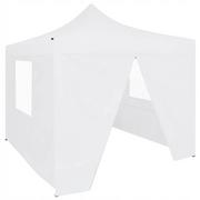 Pawilony ogrodowe - vidaXL Profesjonalny, składany namiot imprezowy, 4 ściany, 2x2 m, stal - miniaturka - grafika 1