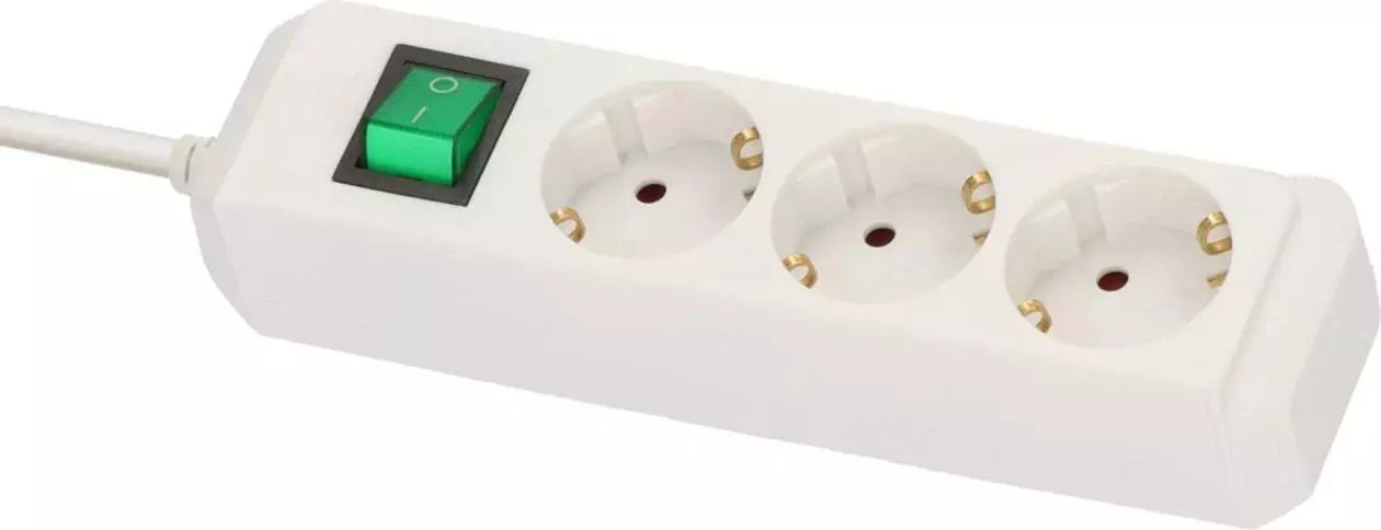 Listwa zasilająca Brennenstuhl Eco-Line 3 gniazda 5 m biała
