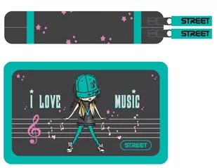 Piórnik dwusuwakowy z wyposażeniem MUSIC - Piórniki - miniaturka - grafika 2