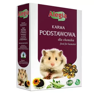 Alegia Karma podstawowa pełnoporcjowa dla chomika 500g 84865 - Karma dla gryzoni - miniaturka - grafika 1