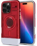 Etui i futerały do telefonów - Spigen Etui Classic C1 Mag MagSafe do iPhone 16 Pro Max, czerwone - miniaturka - grafika 1