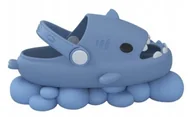 Skarpetki dla dzieci - KLAPKI REKINY SANDAŁY KAPCIE SHARK 38-39 ANTYPOŚLIZGOWE KROKSY - miniaturka - grafika 1