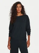 Bluzy damskie - Roxy Bluza Surfing By Moonlight ERJFT05008 Czarny Relaxed Fit - miniaturka - grafika 1